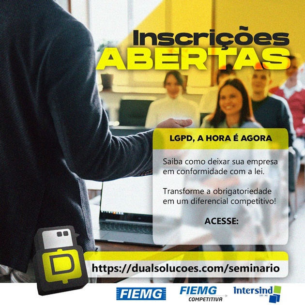 Seminario LGPD INSCRICOES ABERTAS