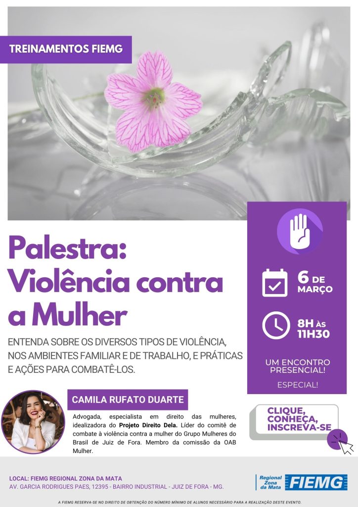 Palestra Violencia contra a Mulher