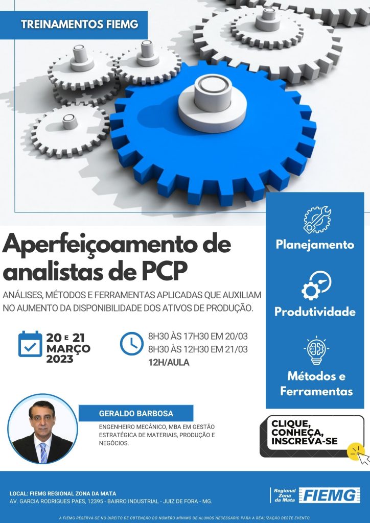 Treinamento Aperfeicoamento de Analistas de PCP